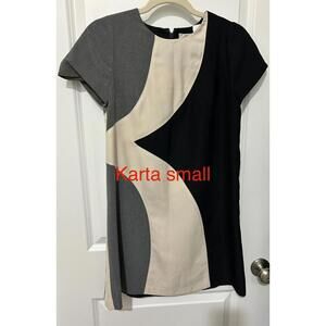 Karta Small‎ Colorblock Short Sleeve Dress